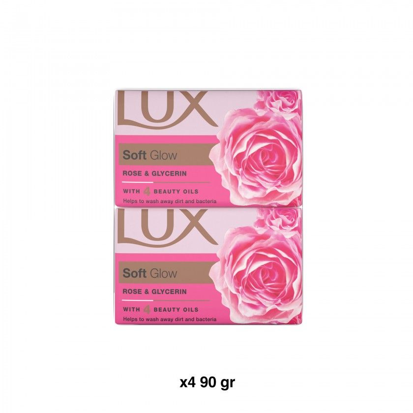 Sabonete Lux Soft Glow Pack 4 90gr Sabonete Lux Soft Glow Pack 4 90gr