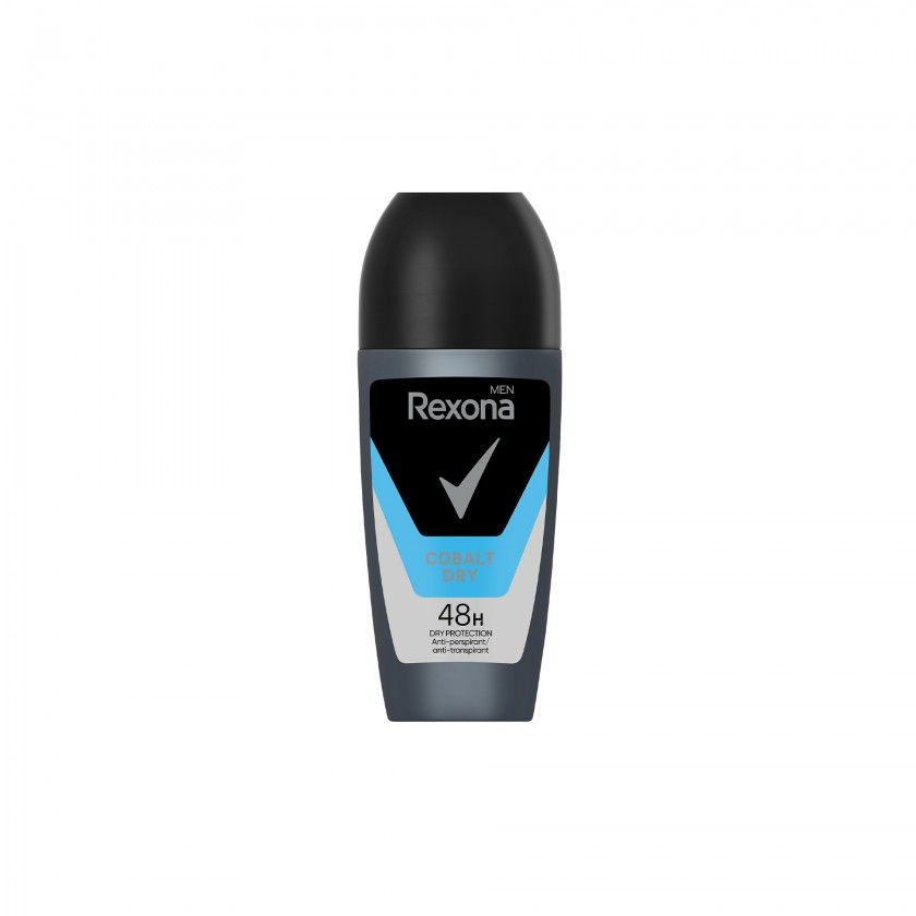 Desodorizante Roll-On Rexona Men Cobalt 48H 50ml Desodorizante Roll-On Rexona Men Cobalt 48H 50ml