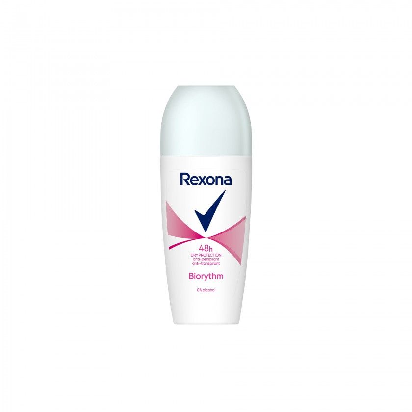 Desodorizante Roll-On Rexona Women Biorythm 50ml Desodorizante Roll-On Rexona Women Biorythm 50ml