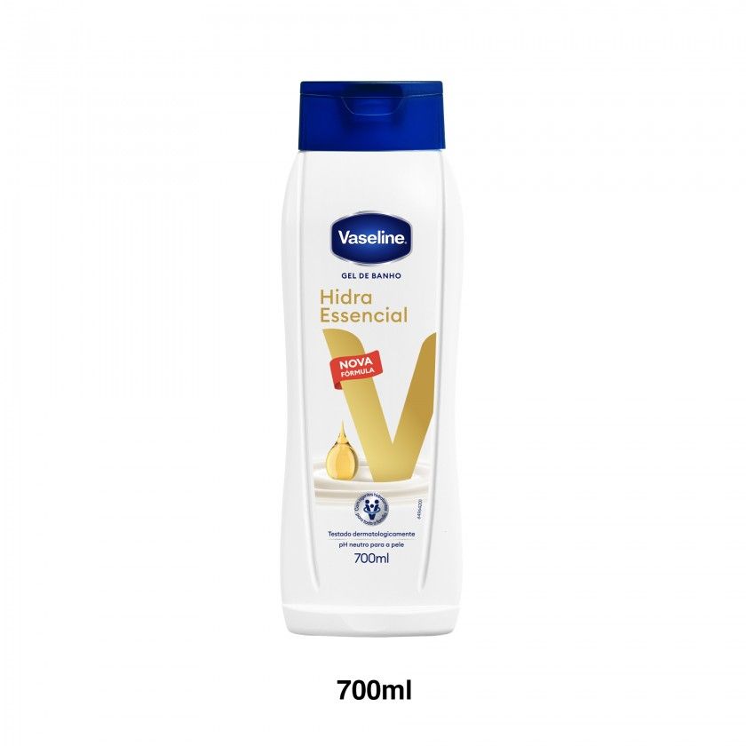 Gel Banho Vaseline Hidra Essencial 700ml Gel Banho Vaseline Hidra Essencial 700ml