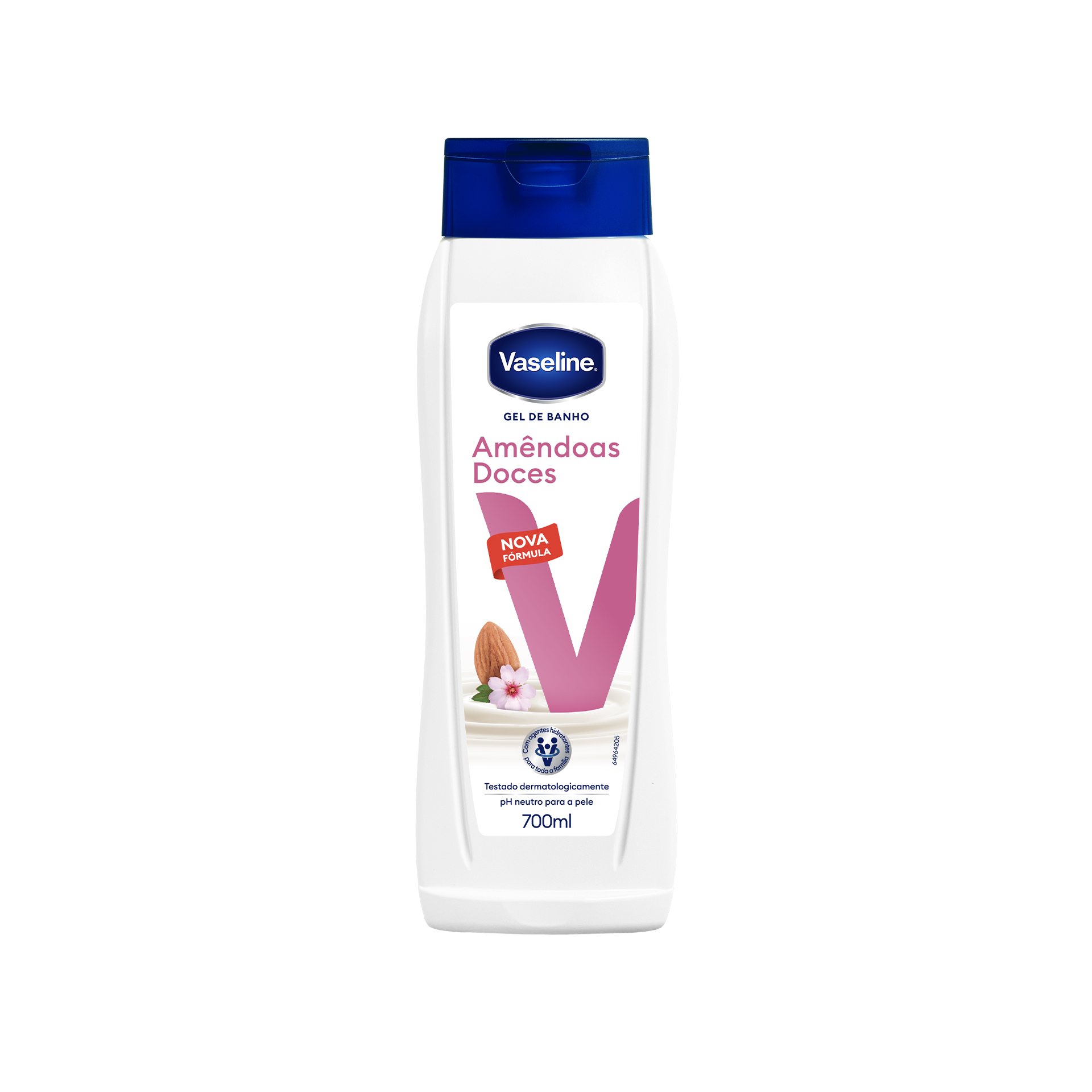 Gel Banho Vaseline Amendoas Doces 700ml
