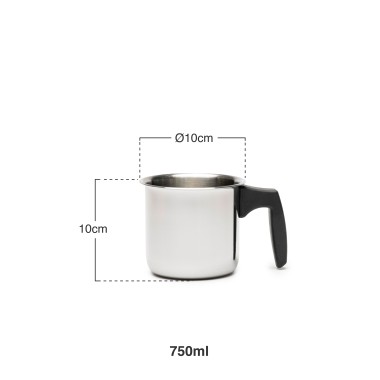 Fervedor Com Asa Baquelite 750ml Ø10X10cm