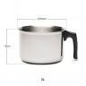 Fervedor Com Asa Baquelite 2000ml Ø16X12cm Fervedor Com Asa Baquelite 2000ml Ø16X12cm