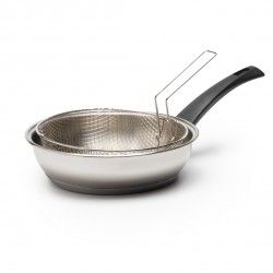 Fritadeira Com Cesto Com Cabo Inox 2.5l �24cm