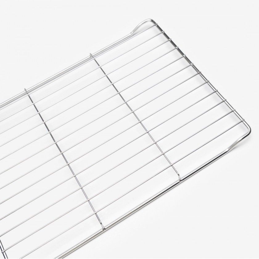Grelha Para Assadeira Inox 32.5X23.7cm Grelha Para Assadeira Inox 32.5X23.7cm