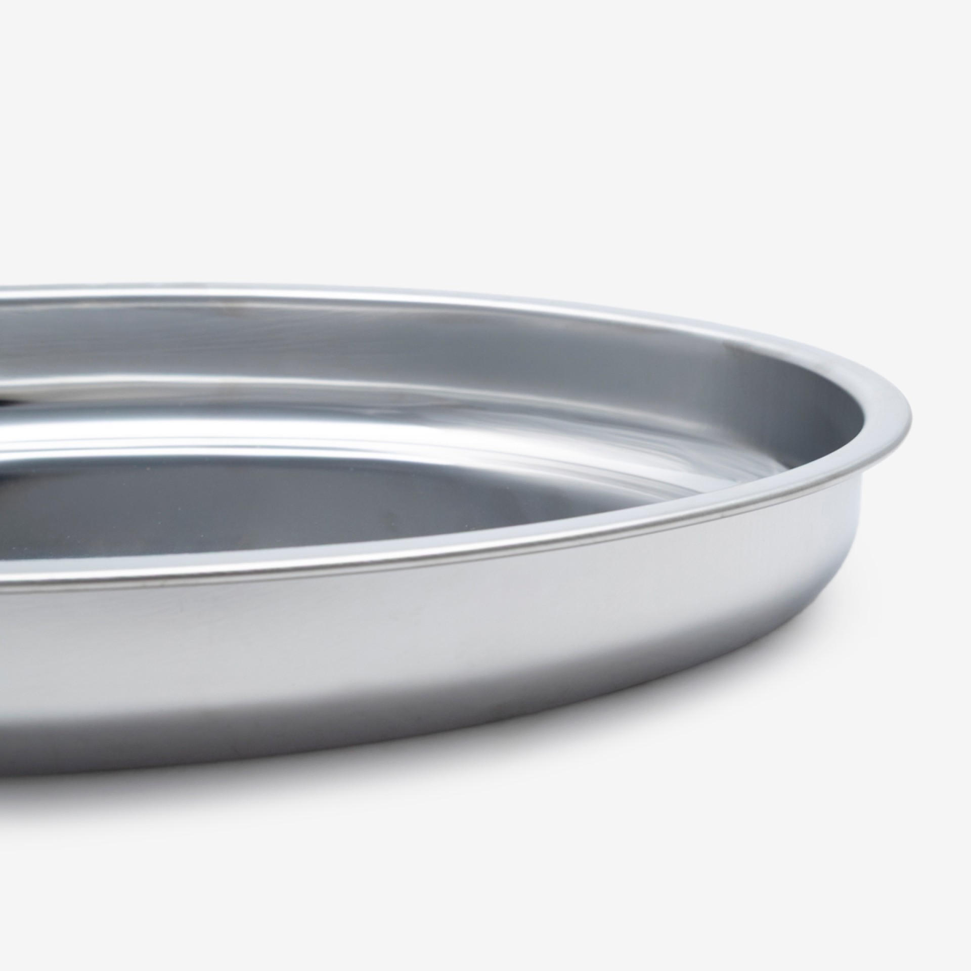Assadeira Oval Inox 40X26cm
