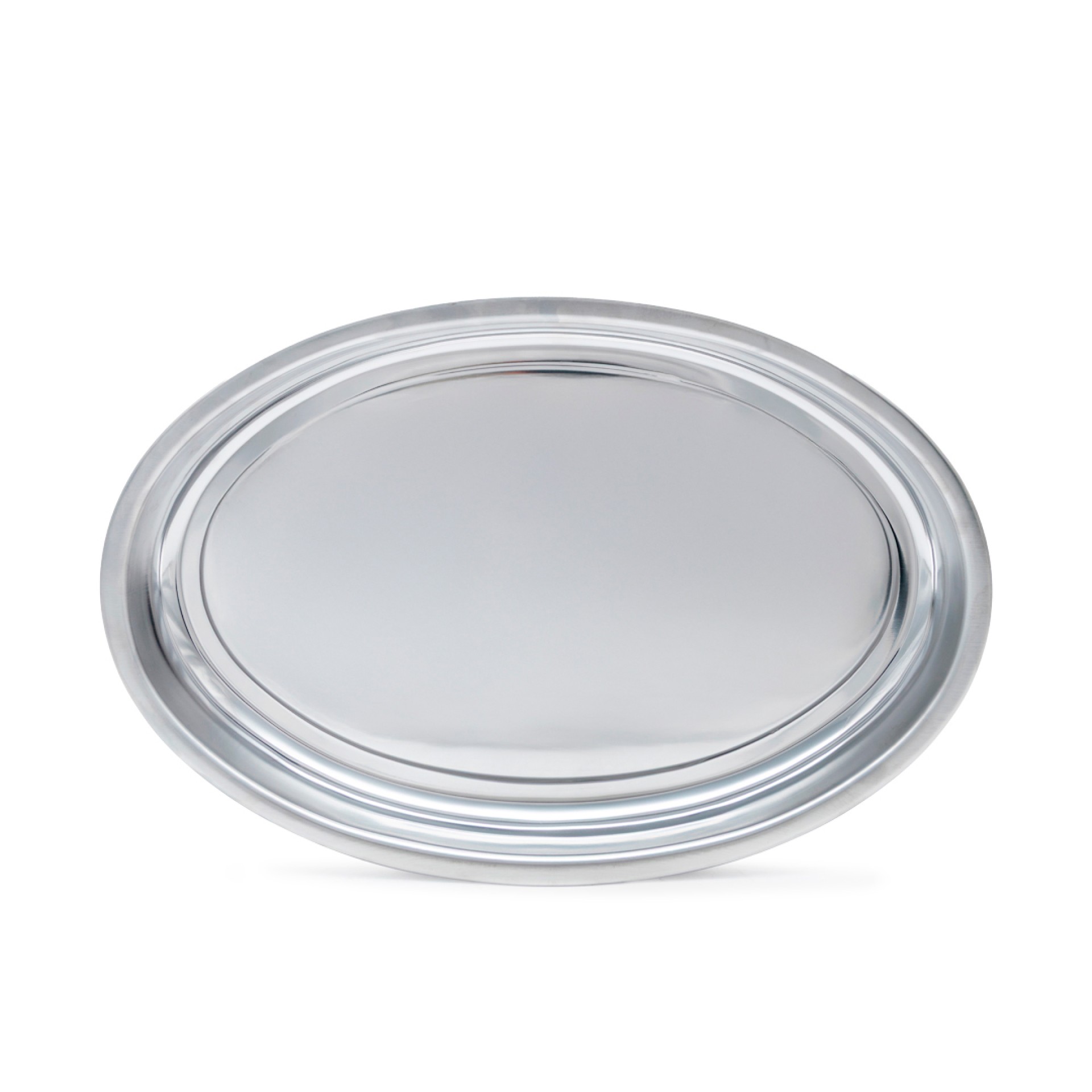 Assadeira Oval Inox 50X31cm