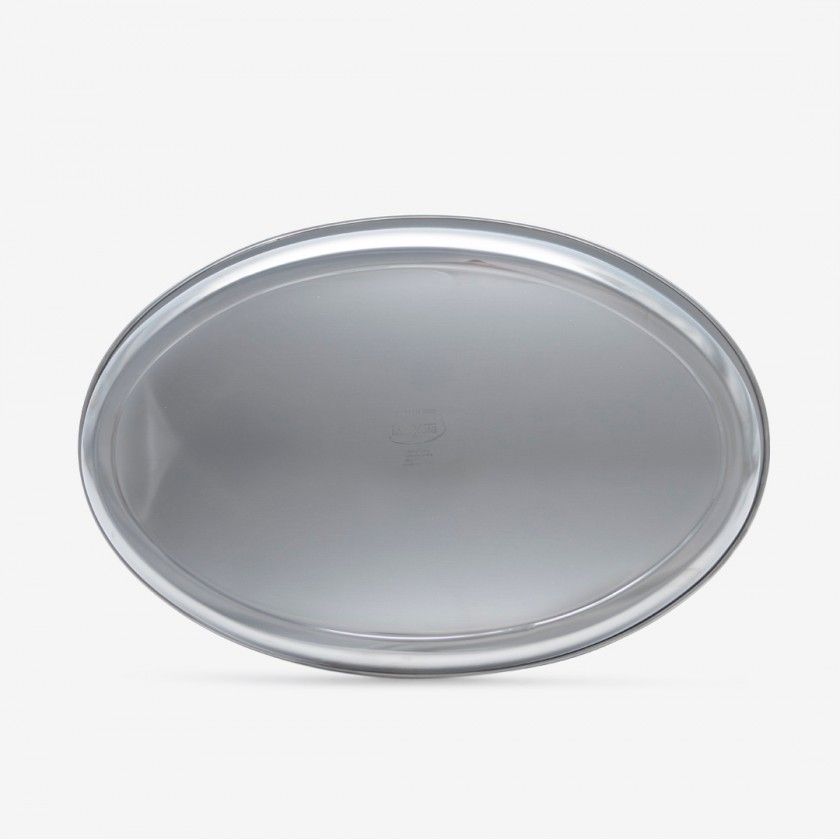 Assadeira Oval Inox 50X31cm Assadeira Oval Inox 50X31cm