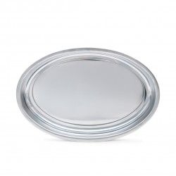 Assadeira Oval Inox 50X31cm Assadeira Oval Inox 50X31cm