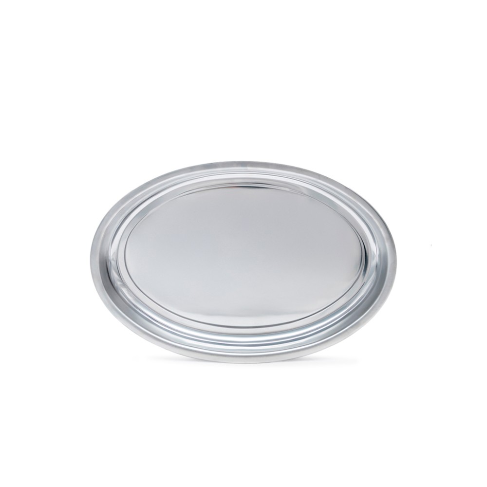 Assadeira Oval Inox 45X29cm