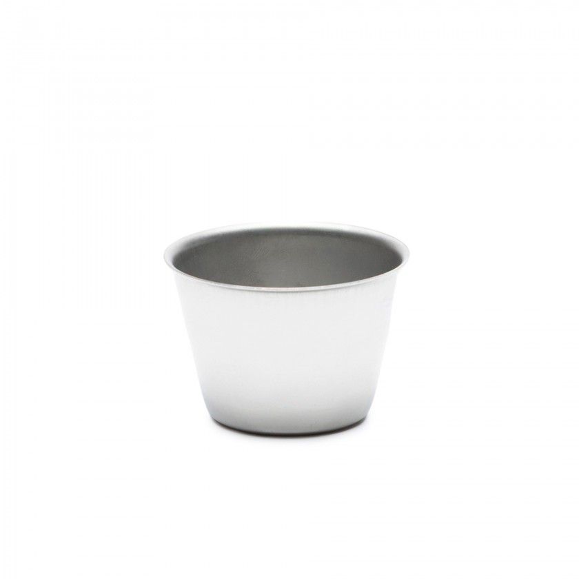 Forma Pudim Flan Inox 180ml Ø7X5.5cm Forma Pudim Flan Inox 180ml Ø7X5.5cm