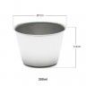 Forma Pudim Flan Inox 200ml Ø8X5.5cm Forma Pudim Flan Inox 200ml Ø8X5.5cm