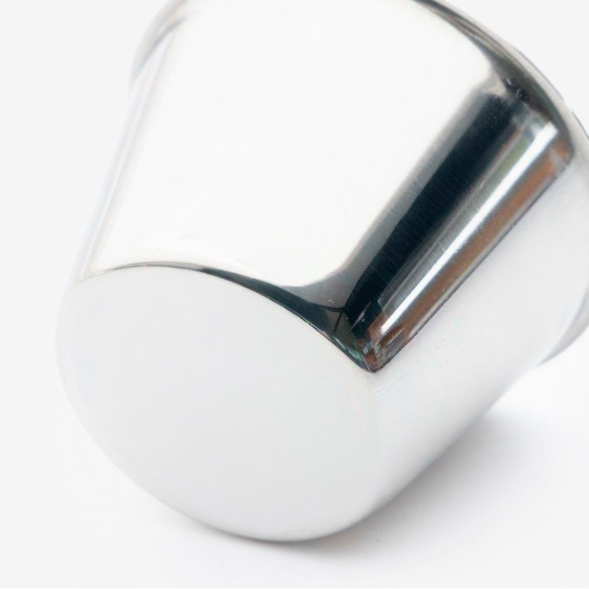 Forma Pudim Flan Inox 200ml Ø8X5.5cm Forma Pudim Flan Inox 200ml Ø8X5.5cm