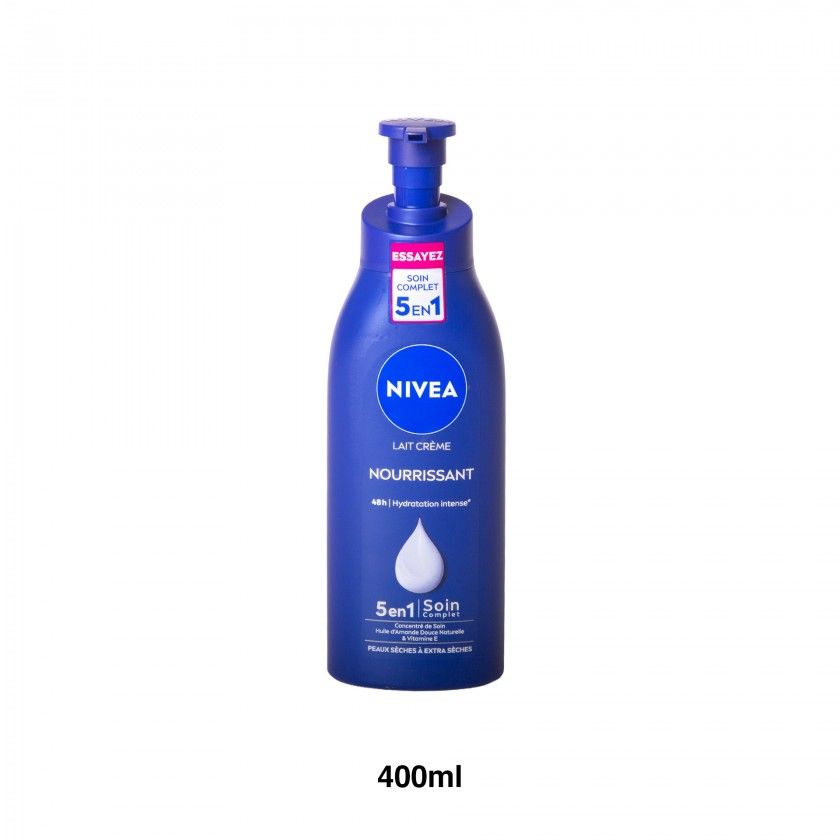 Body Milk Nivea Nutritivo Com Doseador 400ml