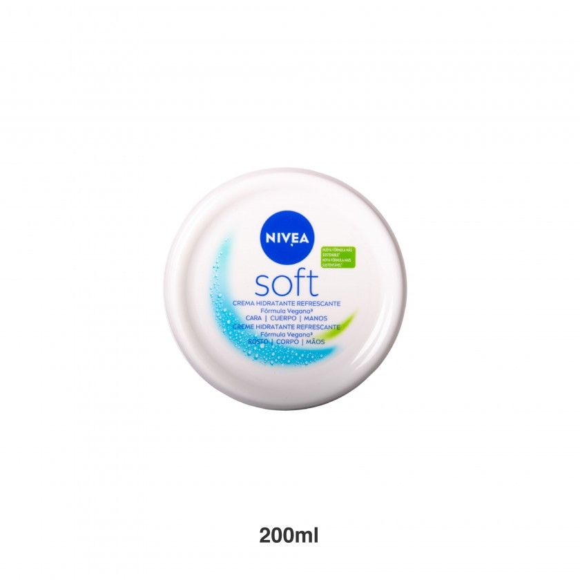 Creme Nivea Soft 200ml Creme Nivea Soft 200ml