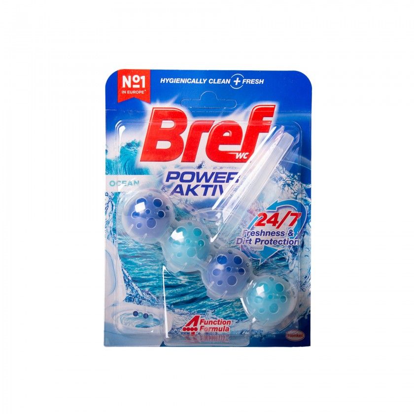 Bloco Sanitário Bref Wc Power Activ Oceano 50gr Bloco Sanitário Bref Wc Power Activ Oceano 50gr