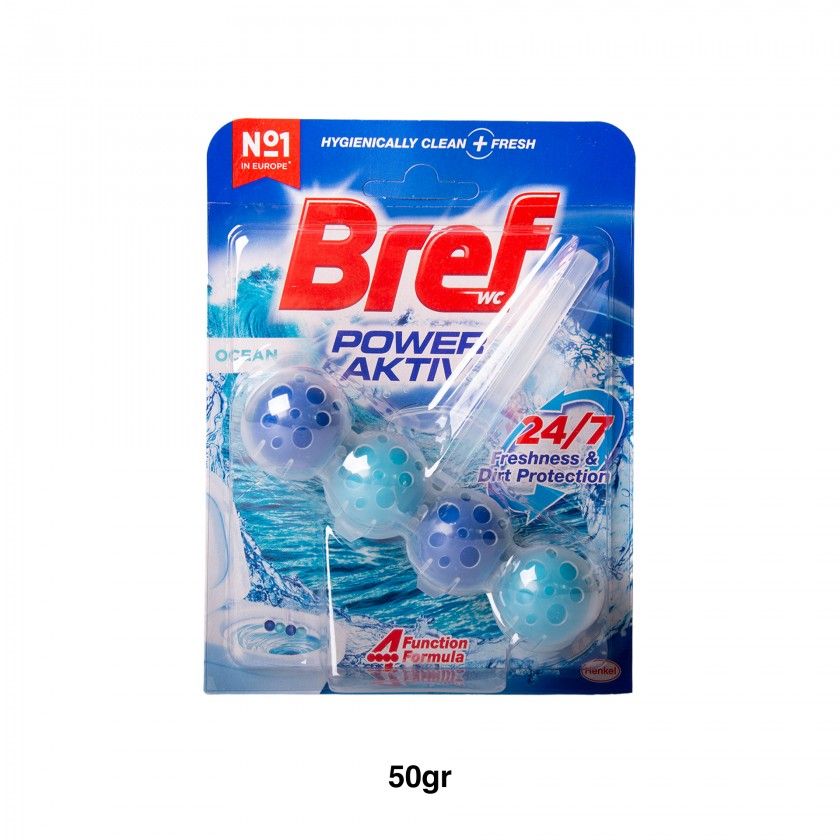 Bloco Sanitário Bref Wc Power Activ Oceano 50gr Bloco Sanitário Bref Wc Power Activ Oceano 50gr