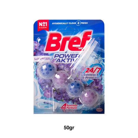 Bloco Sanit�rio Bref WC  Bref Power Activ Lavanda 50gr - Image product