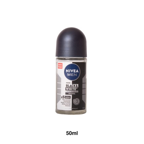 Desodorizante Roll-On Nivea Invisible B&W For Men 50ml - Image product
