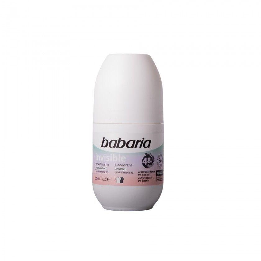 Desodorizante Roll-On Babaria Invisivel 50ml Desodorizante Roll-On Babaria Invisivel 50ml