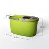 Balde com Esfregona Magica Spin & Go Balde com Esfregona Magica Spin & Go