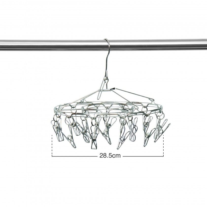 Estendal Inox Com Molas 28.5cm Estendal Inox Com Molas 28.5cm
