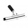 Raquelete Limpa Vidros Profissional Inox 25cm Raquelete Limpa Vidros Profissional Inox 25cm