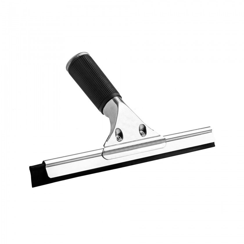 Raquelete Limpa Vidros Profissional Inox 25cm Raquelete Limpa Vidros Profissional Inox 25cm