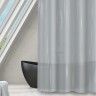 Cortina Banho Poliester Cinzento 180X180cm