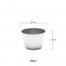 Forma Pudim Flan Inox 180ml Ø7X5.5cm Forma Pudim Flan Inox 180ml Ø7X5.5cm