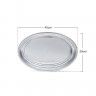 Assadeira Oval Inox 45X29cm Assadeira Oval Inox 45X29cm