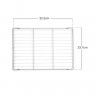 Grelha Para Assadeira Inox 32.5X23.7cm Grelha Para Assadeira Inox 32.5X23.7cm