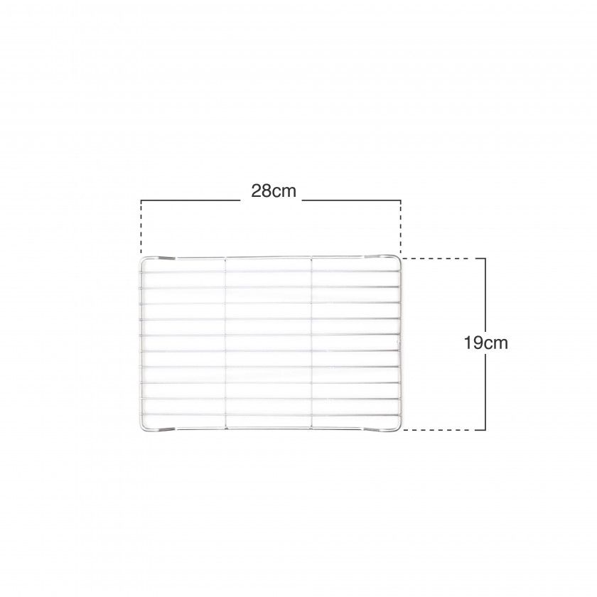 Grelha Para Assadeira Inox 28X19cm Grelha Para Assadeira Inox 28X19cm