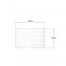 Grelha Para Assadeira Inox 28X19cm Grelha Para Assadeira Inox 28X19cm