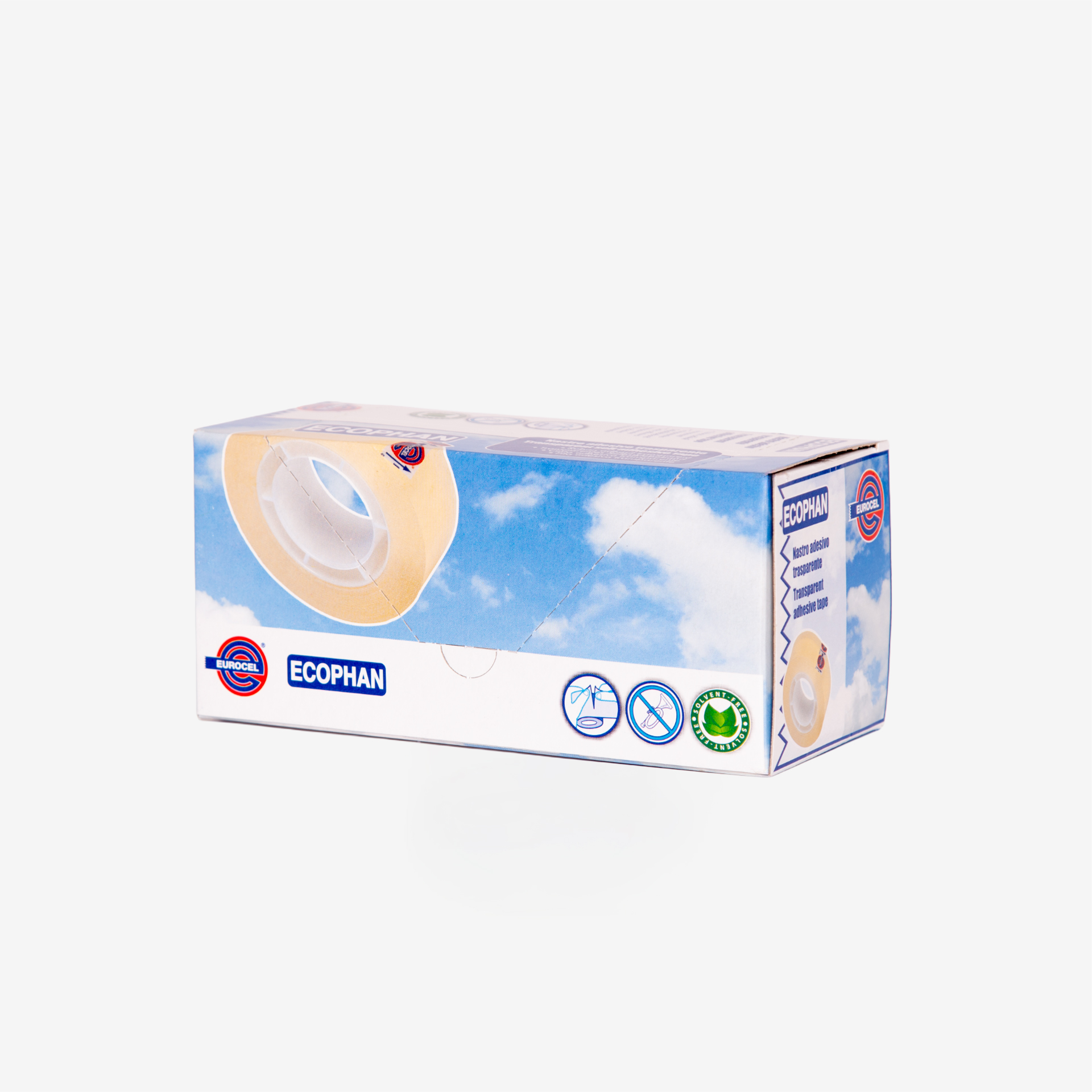 Rolo de Fita Cola para Display Eurocel 19mmX33m