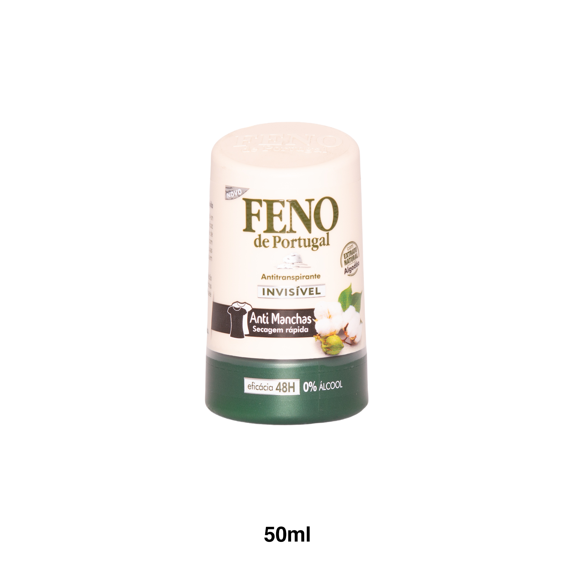 Desodorizante Feno Roll On Invisible 50ml