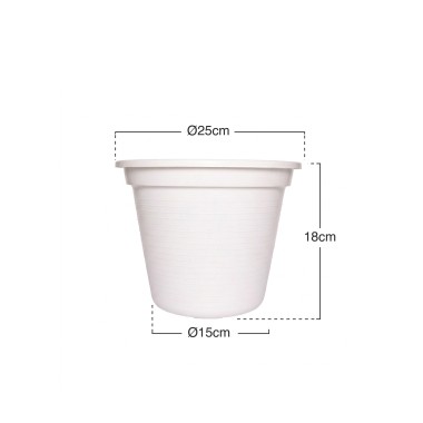Vaso Pl�stico Tradicional Brilho Redondo