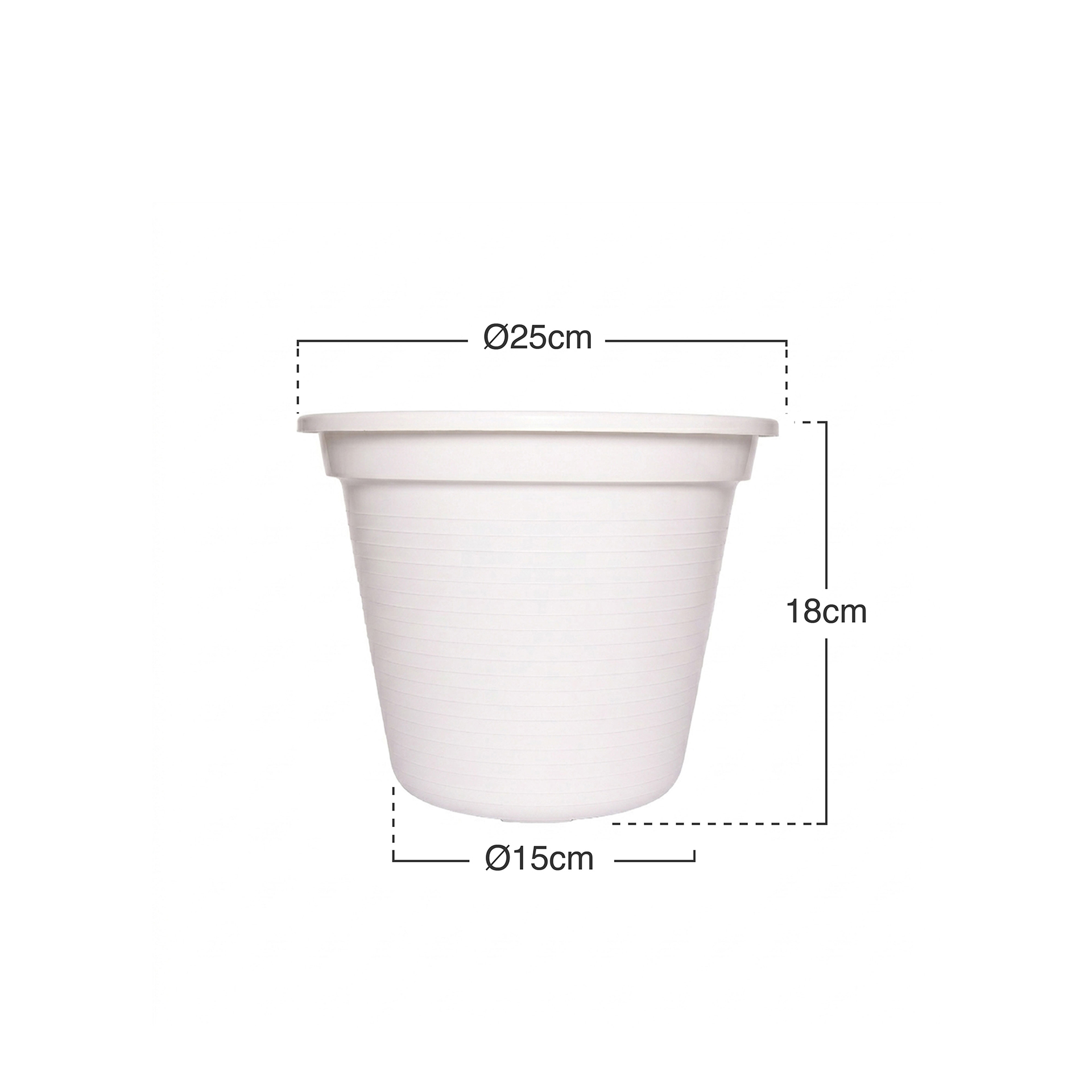 Vaso Plástico Tradicional Brilho Redondo
