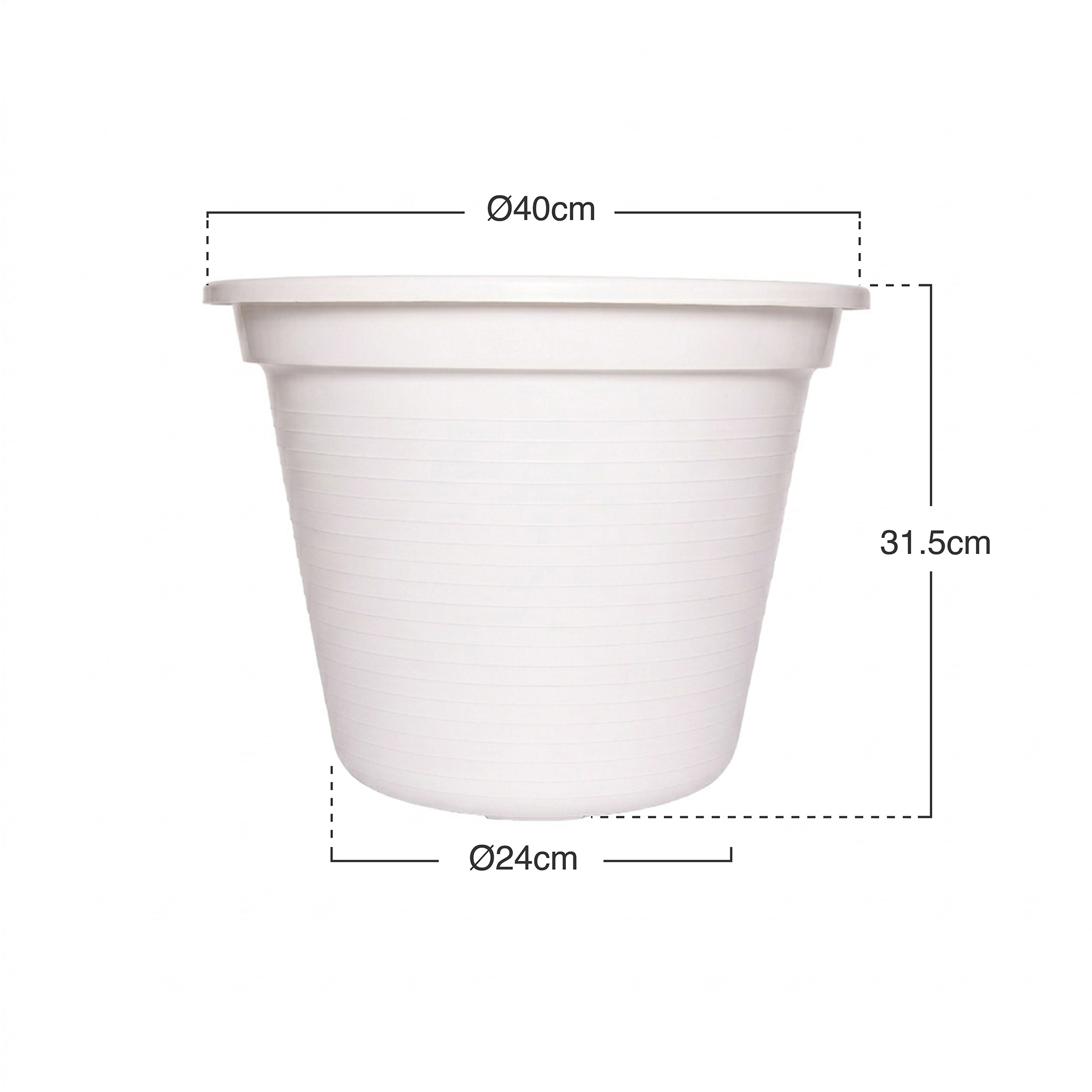 Vaso Plástico Tradicional Brilho Redondo