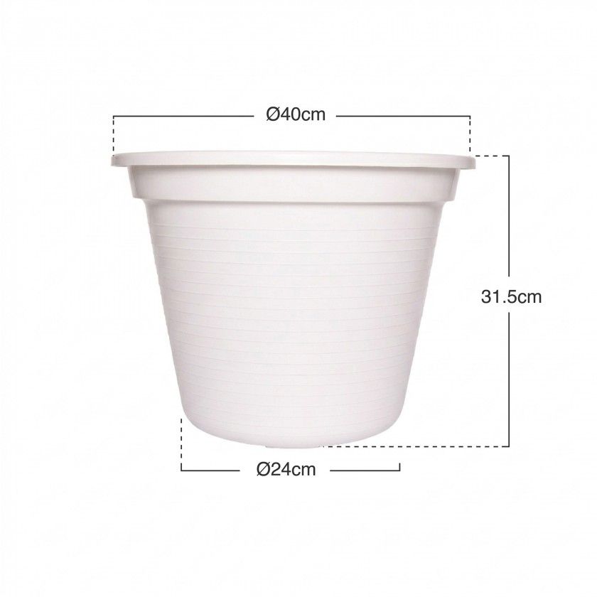 Vaso Plástico Tradicional Brilho Redondo Vaso Plástico Tradicional Brilho Redondo