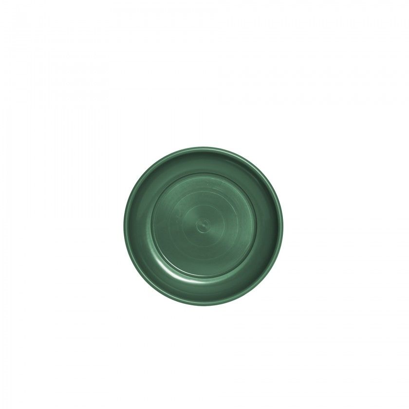 Prato para Vaso Pl�stico Tradicional Brilho Redondo