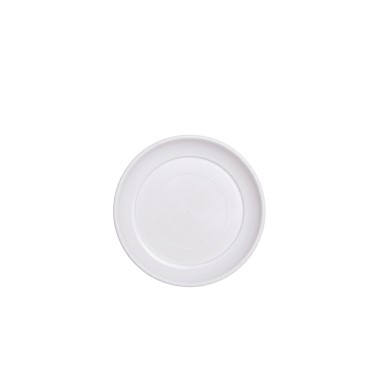 Prato para Vaso Plástico Tradicional Brilho Redondo