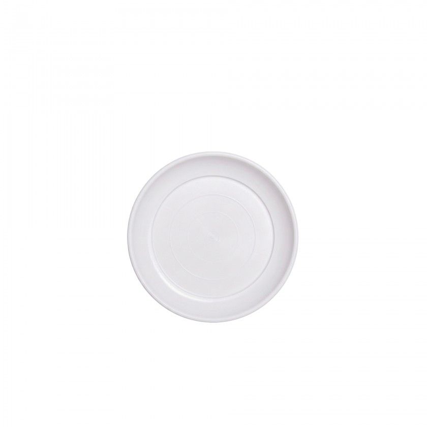 Prato para Vaso Plástico Tradicional Brilho Redondo Prato para Vaso Plástico Tradicional Brilho Redondo