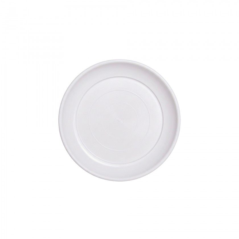 Prato para Vaso Plástico Tradicional Brilho Redondo Prato para Vaso Plástico Tradicional Brilho Redondo