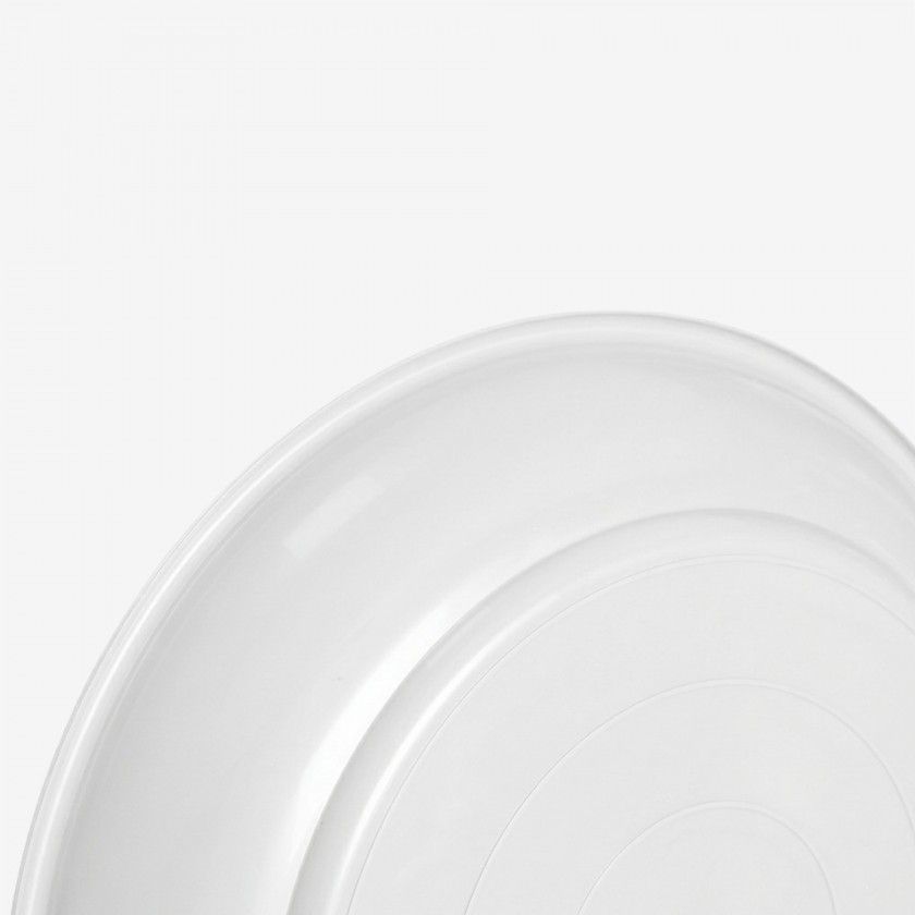 Prato para Vaso Plástico Tradicional Brilho Redondo Prato para Vaso Plástico Tradicional Brilho Redondo