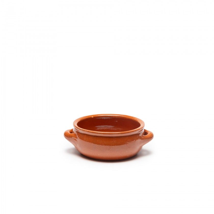 Caçarola Baixa Barro Liso N.1 14X5.5cm Caçarola Baixa Barro Liso N.1 14X5.5cm