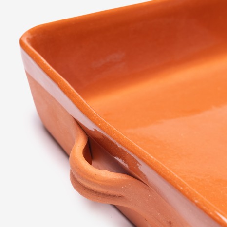 Assadeira Barro Liso Quadrada N.2 27.5X26.5X7cm - Image product