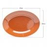Travessa Barro Liso N.3 43X29X5cm Travessa Barro Liso N.3 43X29X5cm