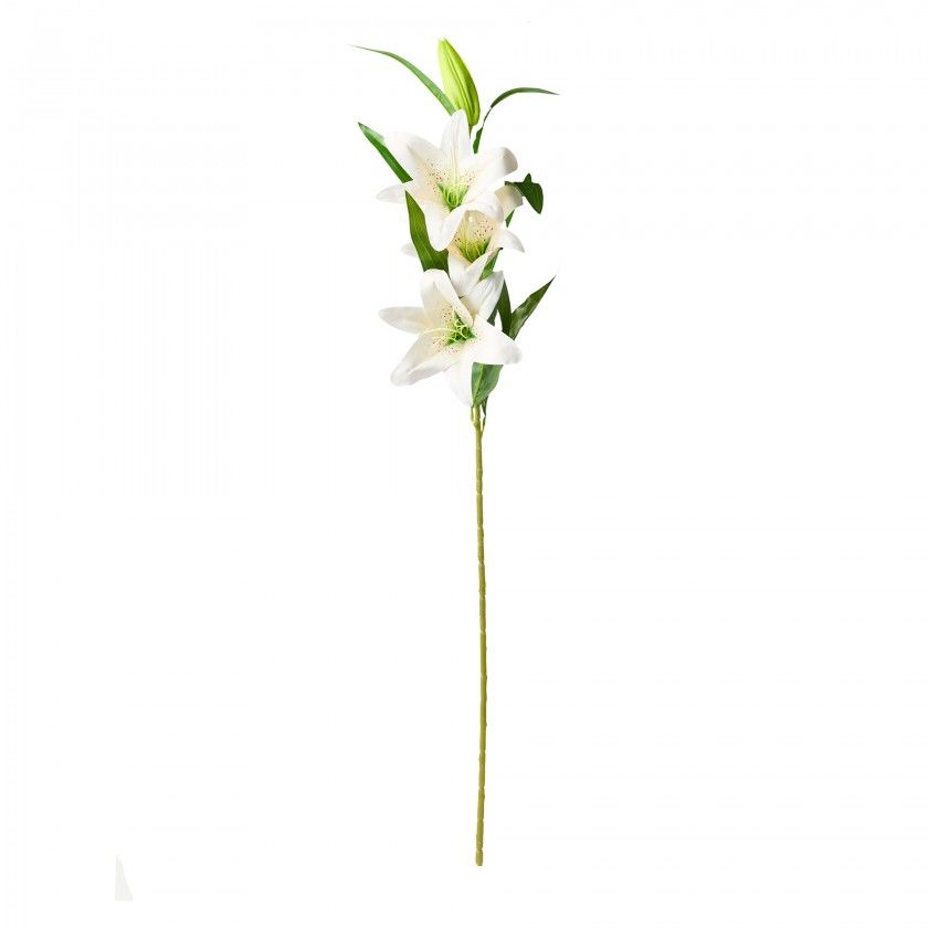 Haste Coroa Imperial Branco 100cm Haste Coroa Imperial Branco 100cm