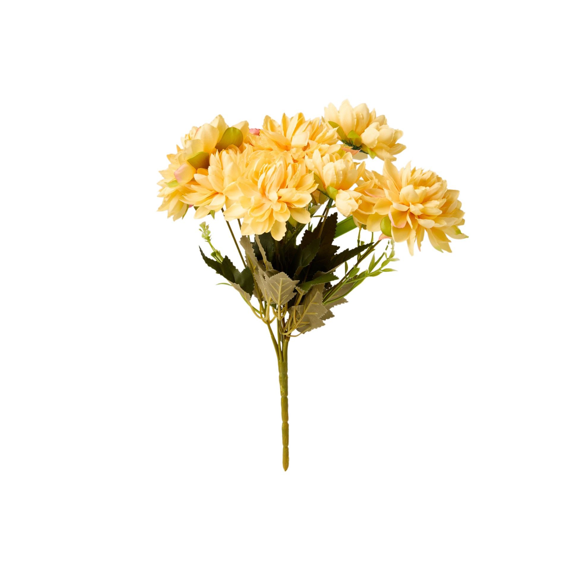 Ramo Dalias Amarelo 35cm